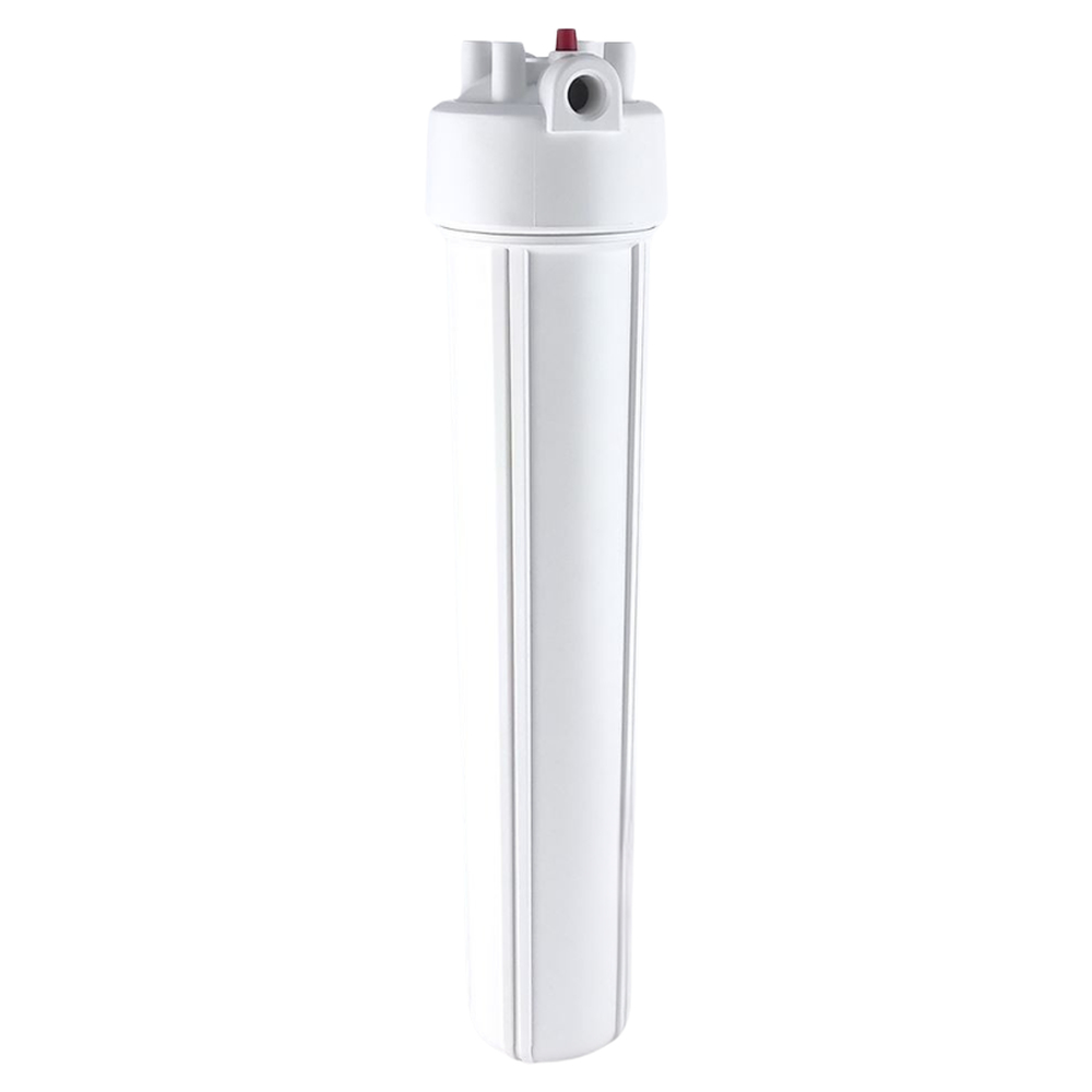 Корпус фильтра Raifil W890-BK12PR-BN, 20" Slim, синий, 1/2" BSP, с клапаном сброса давления